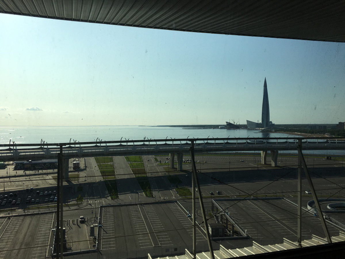 Вид на город