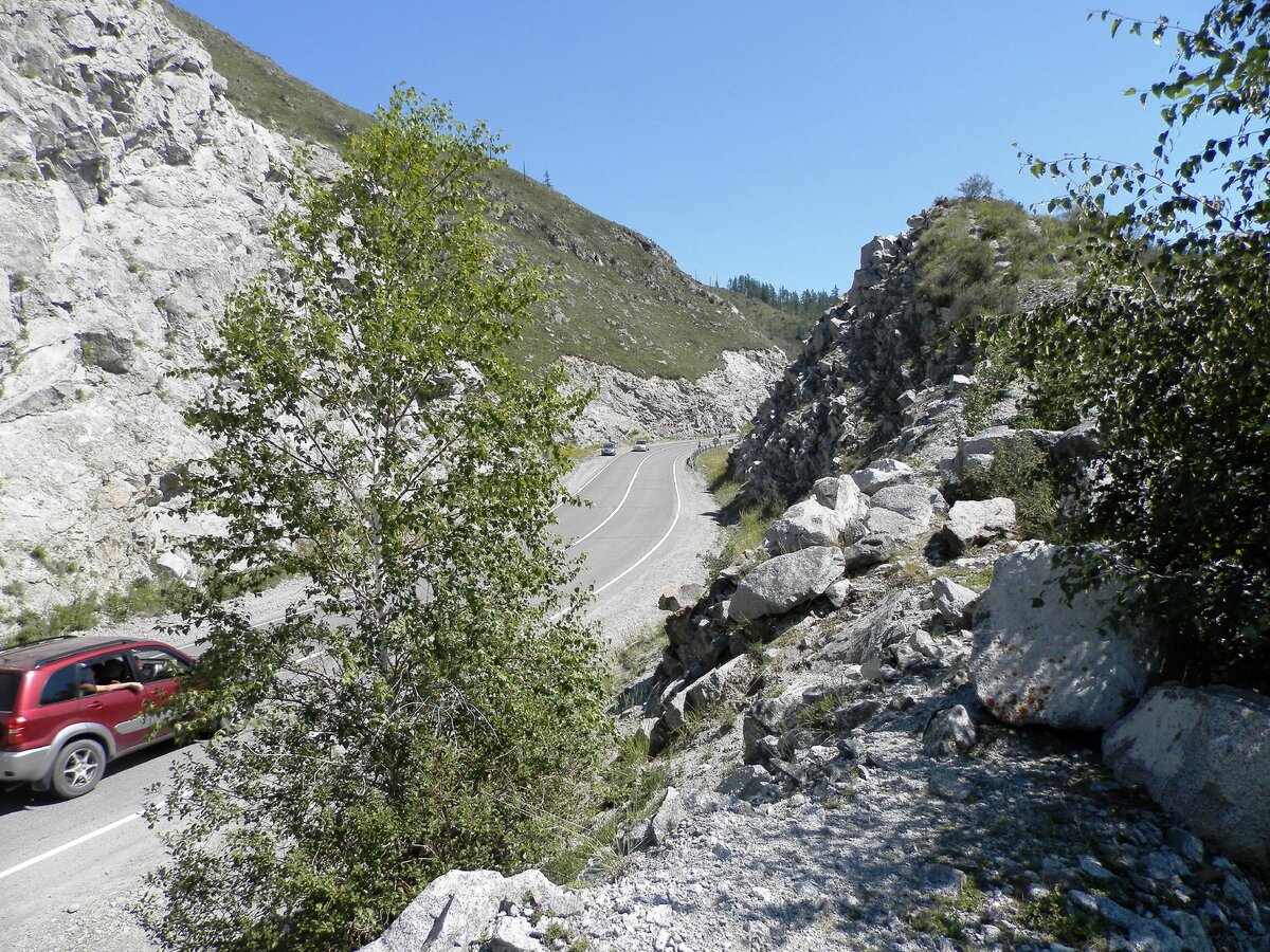 Чике-Таман перевал от Бийска
