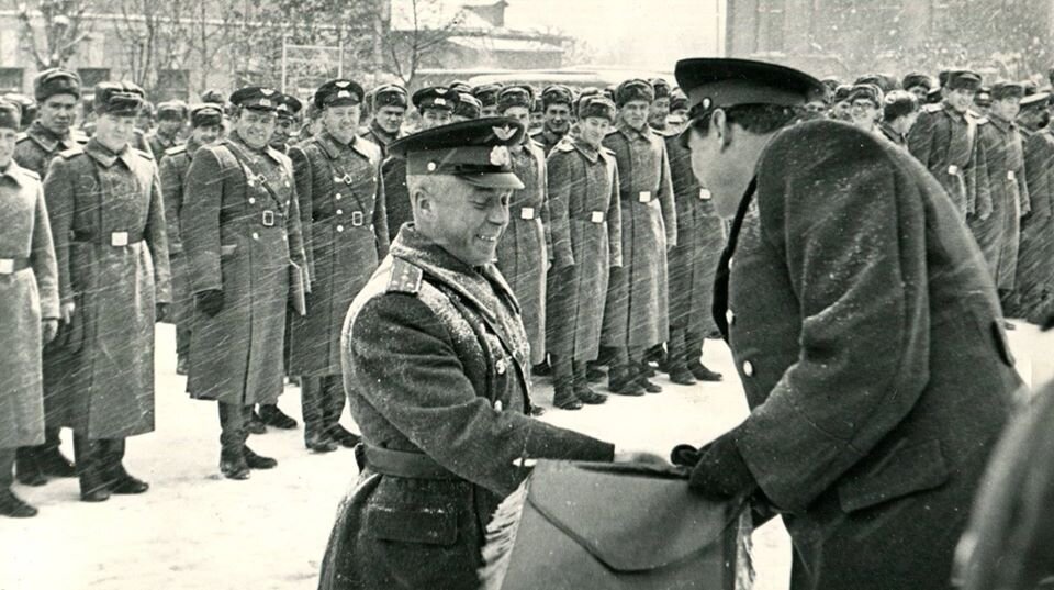 Школа младшего авиационного состава в Уфе. Из семейного фотоархива 