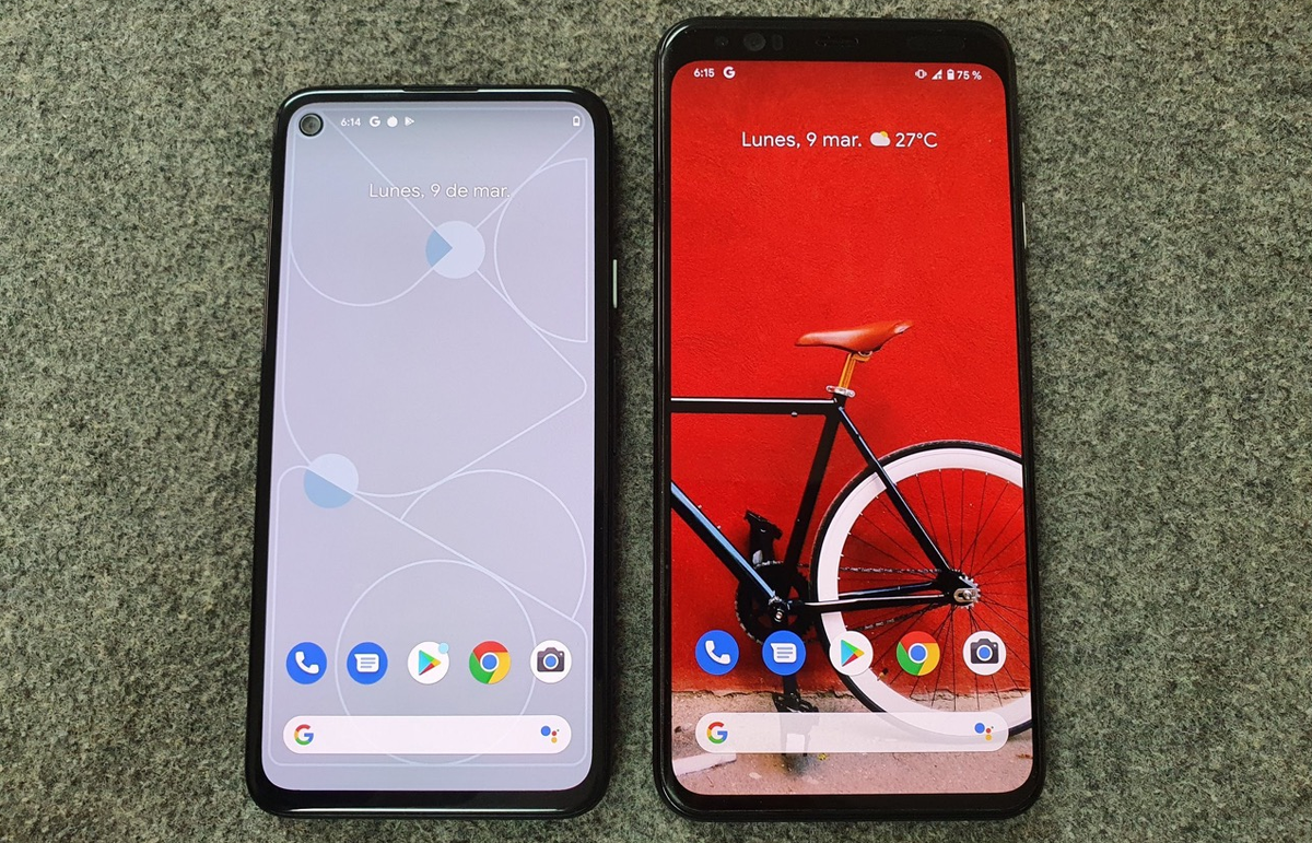 Pixel 4a и Pixel 4XL. Источник: Twitter @julio_lusson 