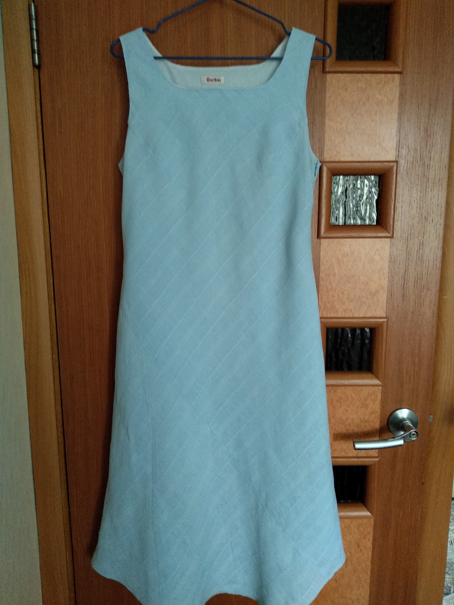 Льняное платье - фото автора