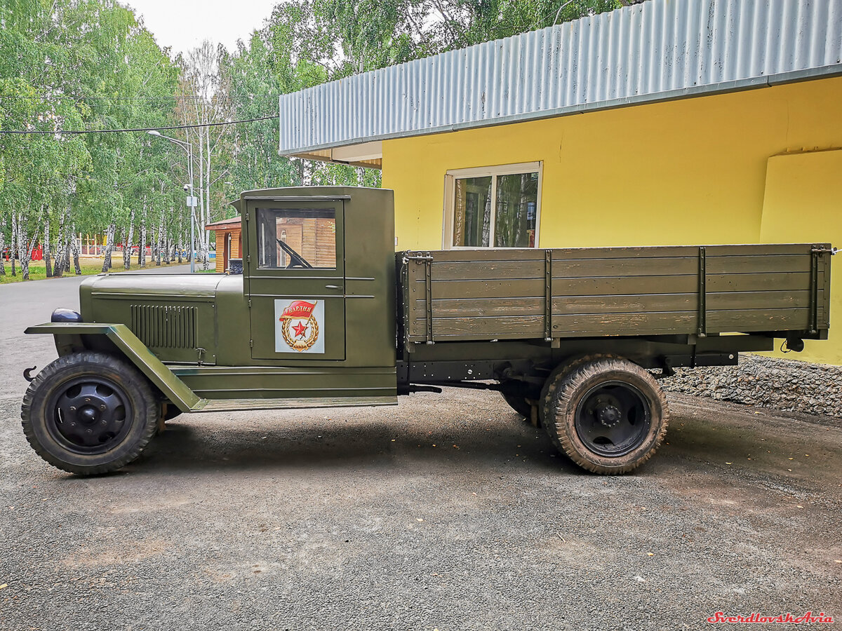 ЗиС-5 в центральном парке культуры имени отдыха | Авиация и техника -  СвердловскАвиа | Дзен