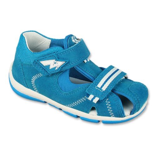 сандалии для мальчика небесно-синего цвета