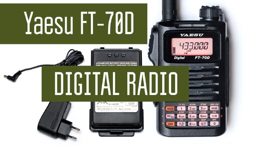 Yaesu FT-70D - двухдиапазонная радиостанция. Замена популярной ft-60R? VHF/UHF цифровая рация.