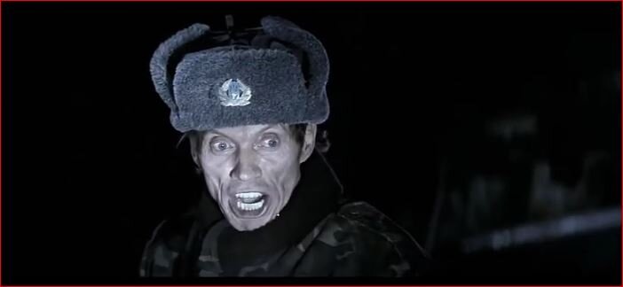 Нууу очень тупые... Вот этот очень похожий на Уиллема Дэфо актёр, играющий украинского вояку - на самом деле не Уиллем Дэфо, а Виктор Педтрченко. Да, правильно. через "...дтрч..."