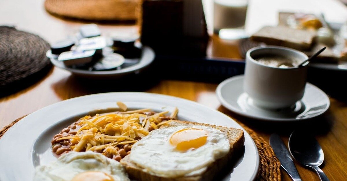 Максимально правильный завтрак :) Источник: пикабу