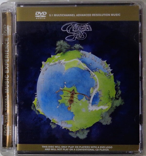 Yes "Fragile" DVD-A 5.1 - чудный и хрупкий мир, в котором мы живём.