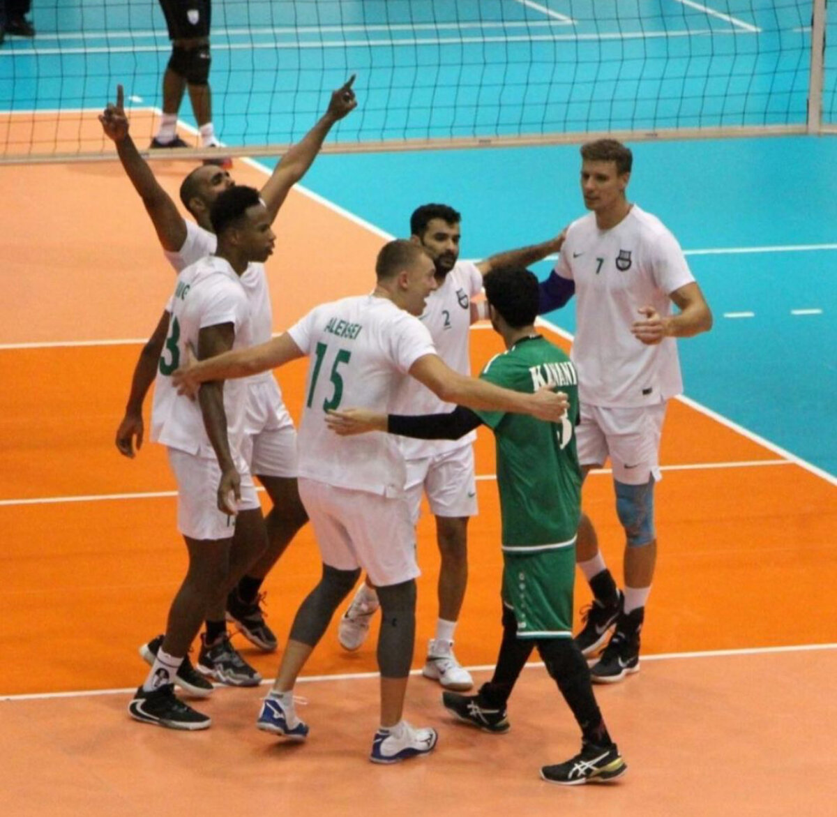 Алексей Спиридонов, ВК "Аль-Ахли". Фото взято из Instagram волейболиста