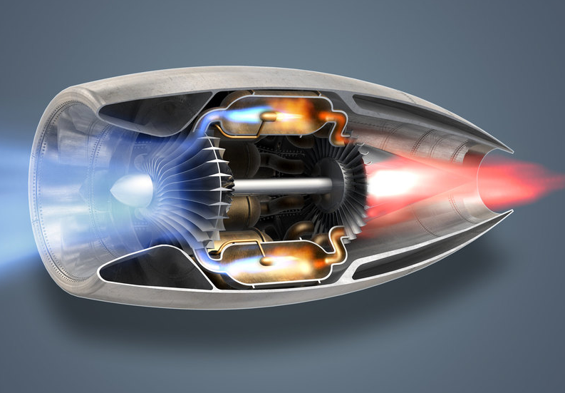 Турбореактивный двигатель сложнее по устройству и тяжелее ракетного