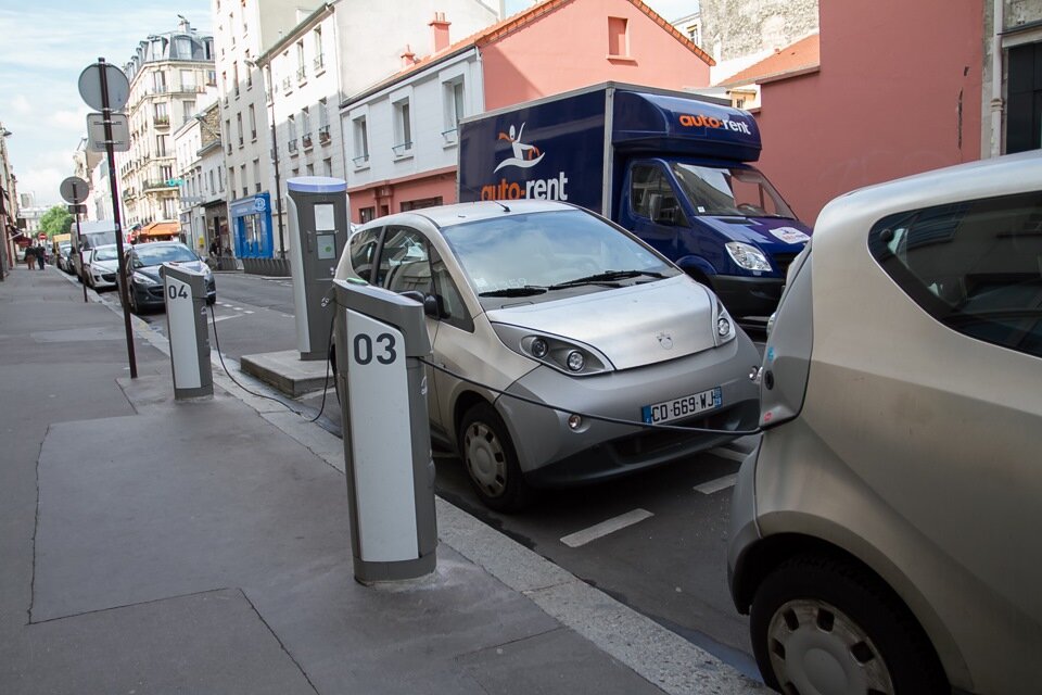 Одна из европейский улиц