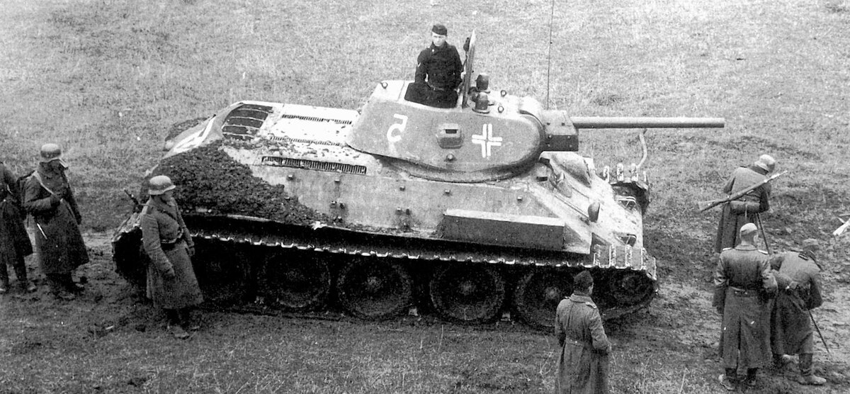 Трофейная Т-34