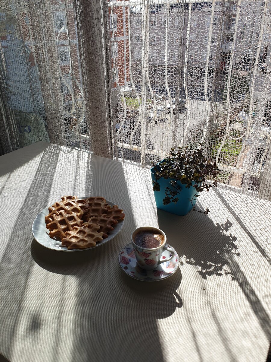 Приятный перерыв во время творчества