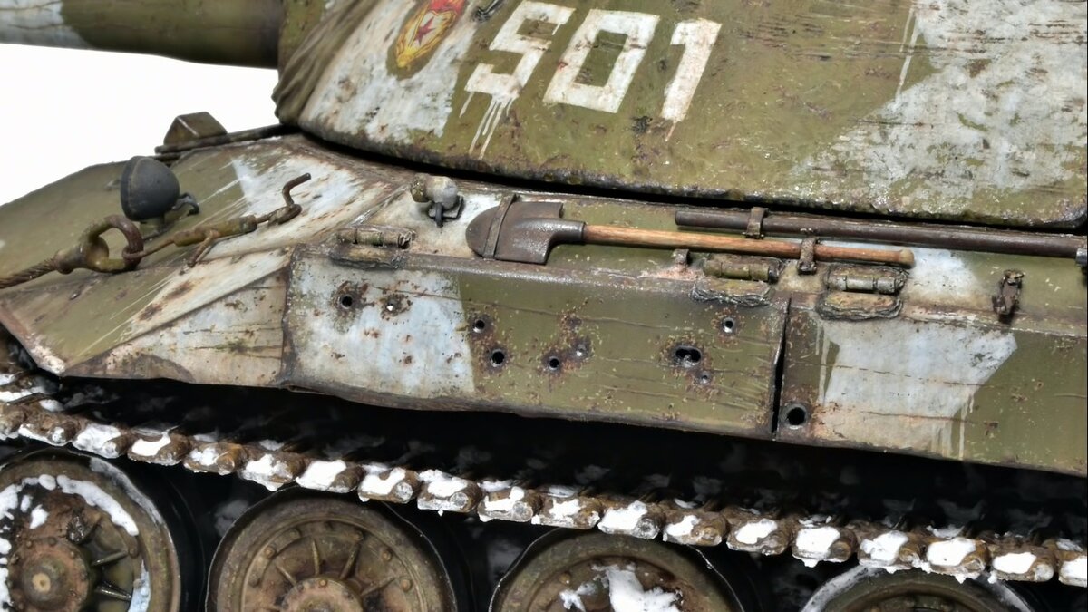 Какая же бронетехника без пулевых пробоин? 