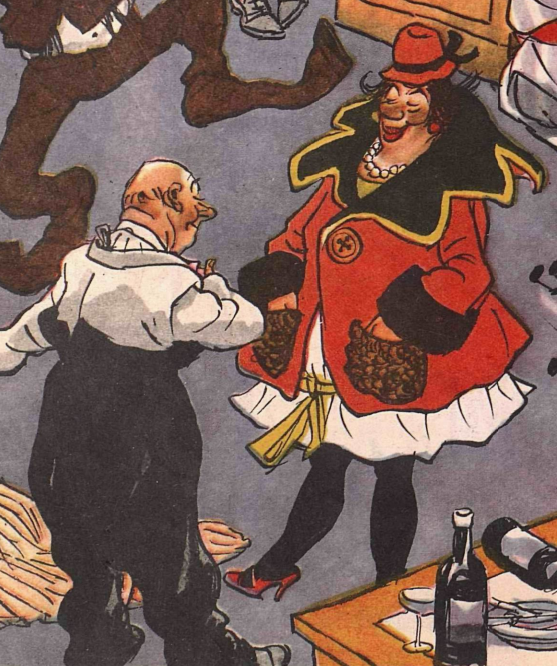 Художник И.Семенов журнал "Крокодил"№36 1964 