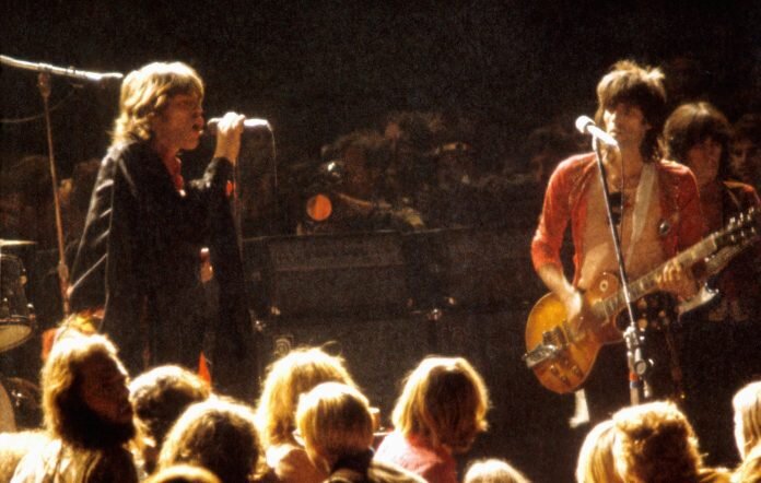 Rolling Stones на фестивале в Альтамонте 