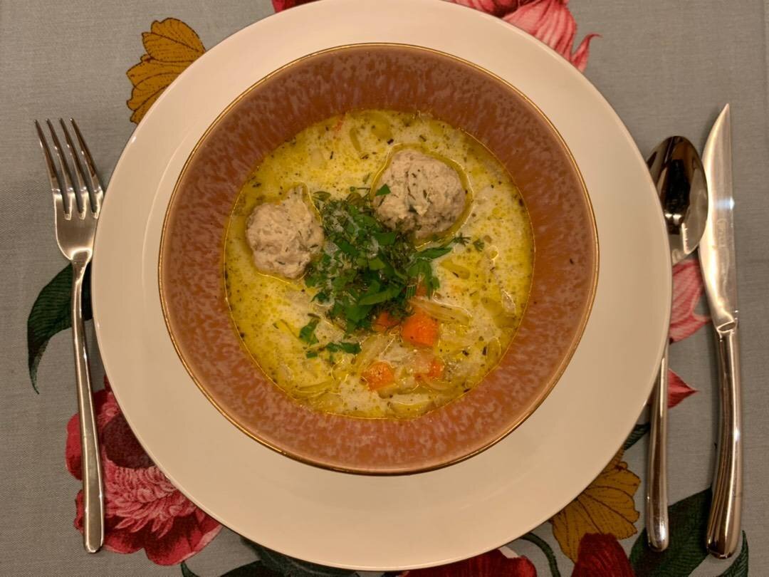 Суп с куриными фрикадельками: рецепт с фото