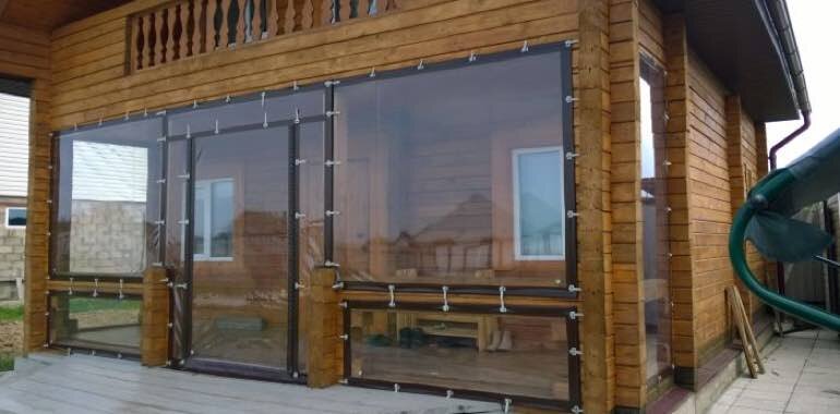 Мягкие двери ПВХ