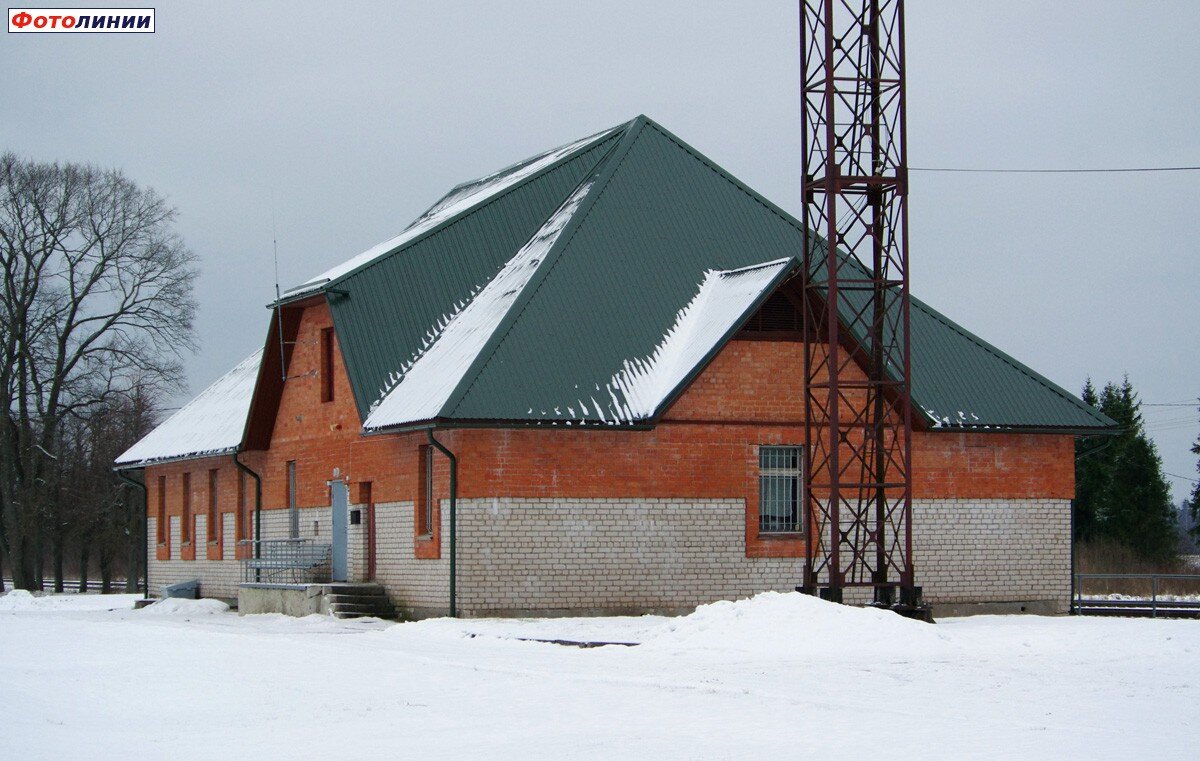 Пассажирский вокзал станции Палупера. Современное состояние