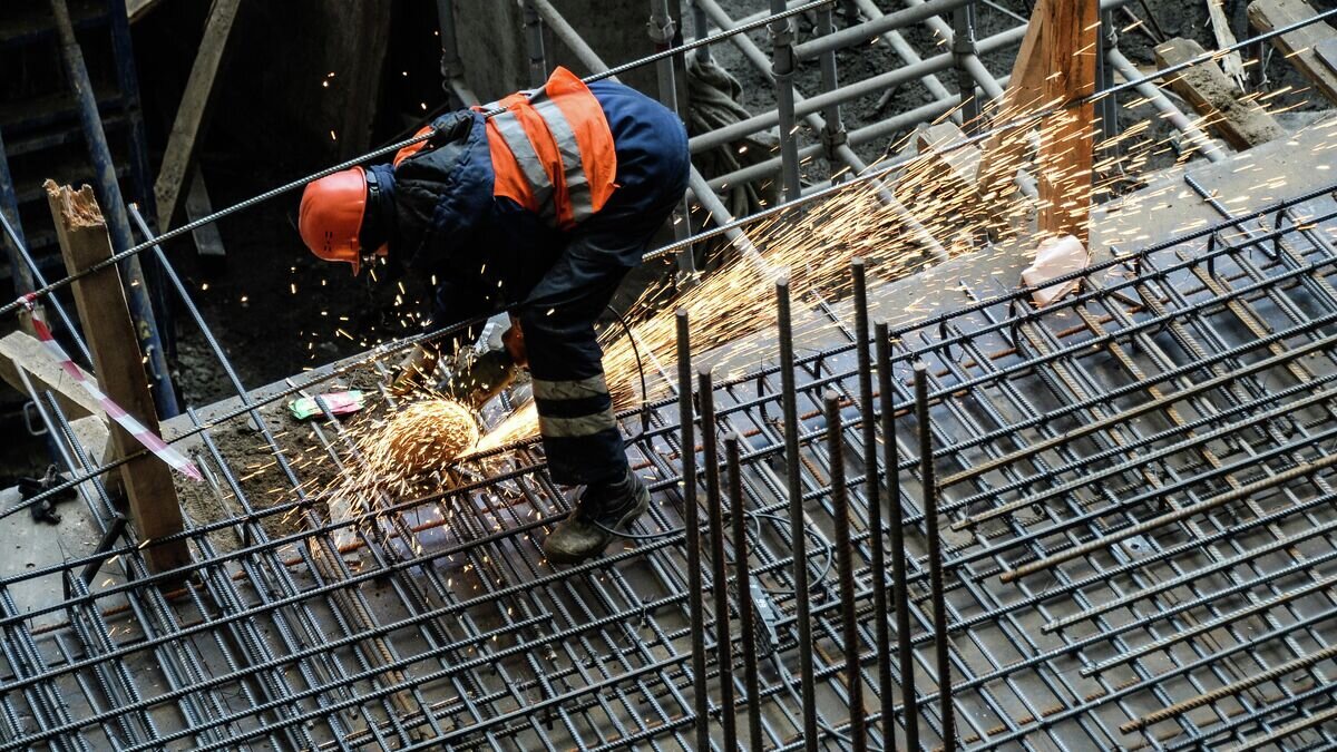    Строительство спорткомплекса© РИА Новости / Алексей Филиппов