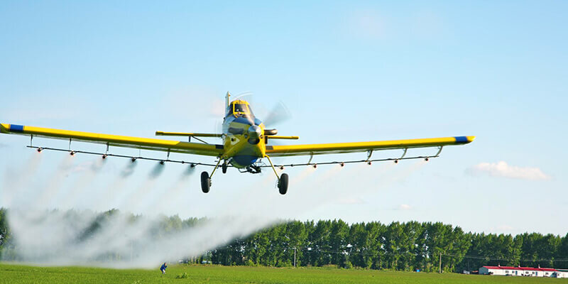 Применение  малой авиации для обработки полей 