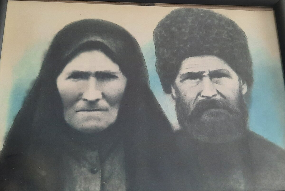 Белашов Иван и Марфа. Фото начало XX века.