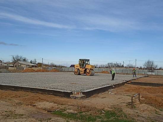     В северном районе области строят современный ФОК / Редакция «МК в Астрахани»