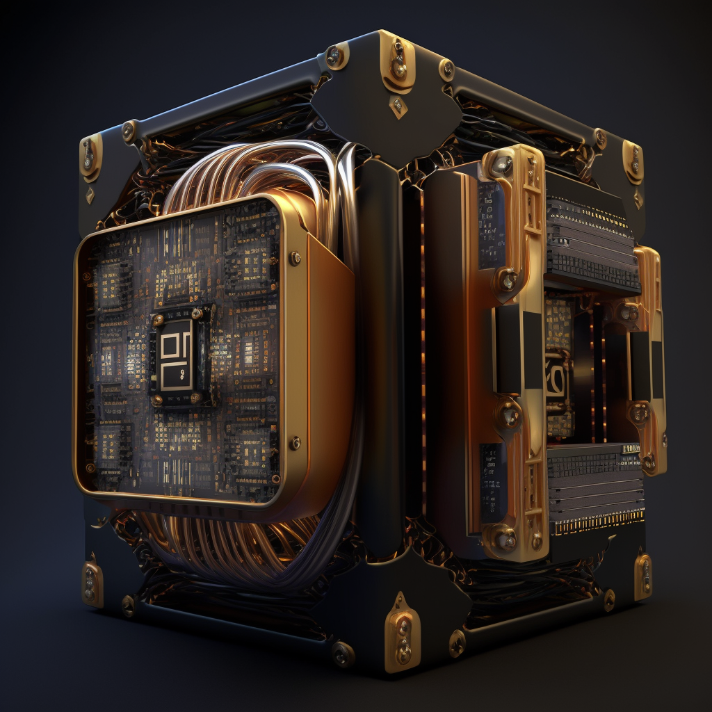 Супер компьютер в представлении ИИ