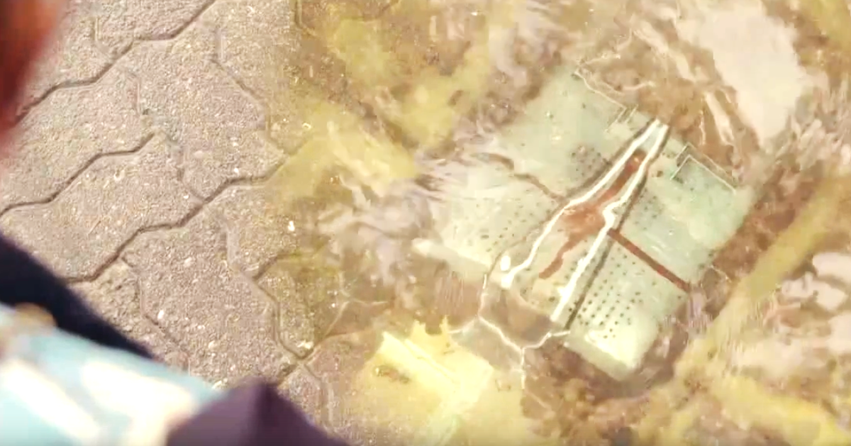 А это ДО - площадь с высоты птичьего полёта, вернее, это взгляд на неё из современности