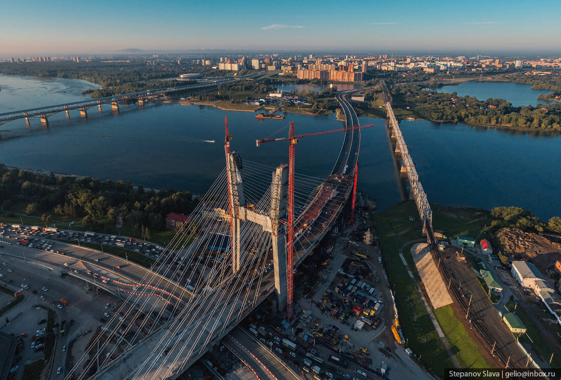 новый мост в новосибирске проект