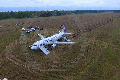    Эксклюзивные фото с дрона Airbus A320 © Telegram-канал SHOT