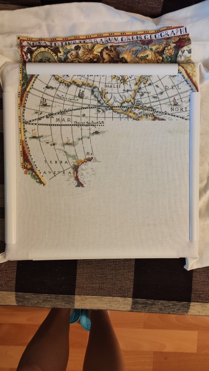 Моя карта, пора довышивать... 