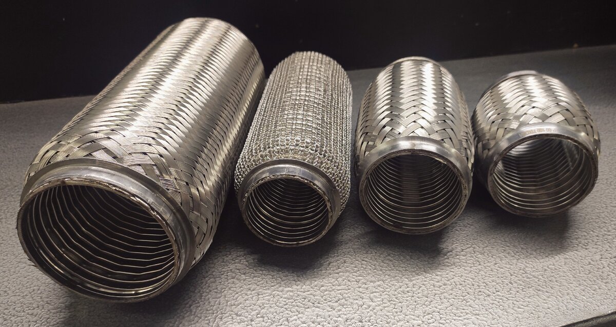 Гофры различных диаметров, длины и видов