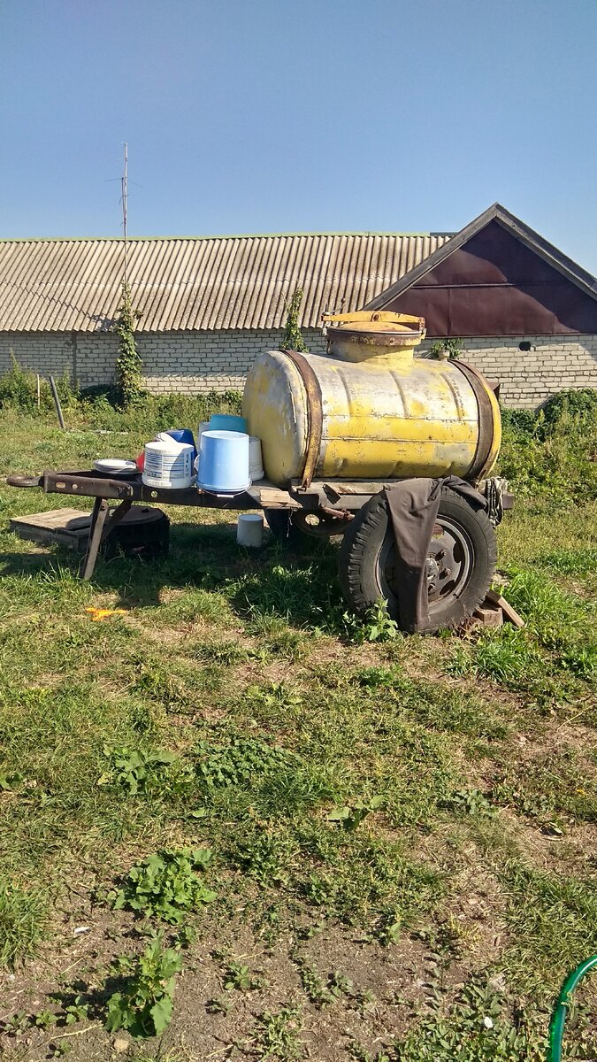 Бочка для полива