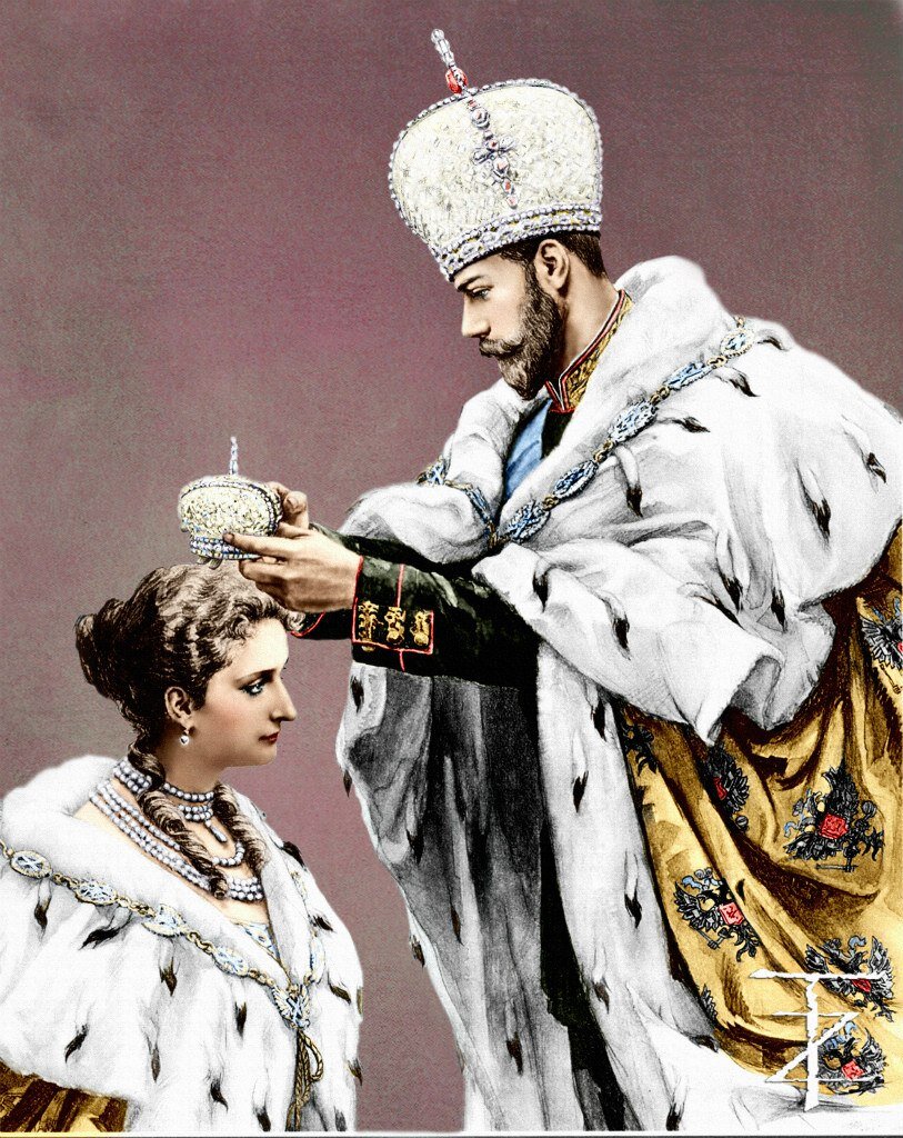 Александра фёдоровна Романова коронация