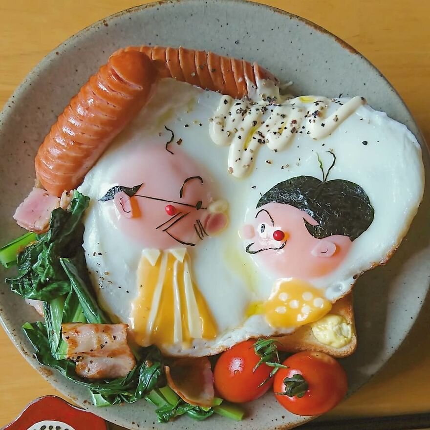 Что можно приготовить из детской. Красивые блюда. Оригинальный завтрак. Креативные блюда из яиц. Необычный завтрак для детей.