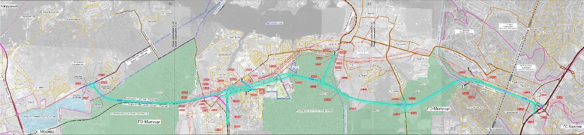 Виноградово московская область дмитровское шоссе карта