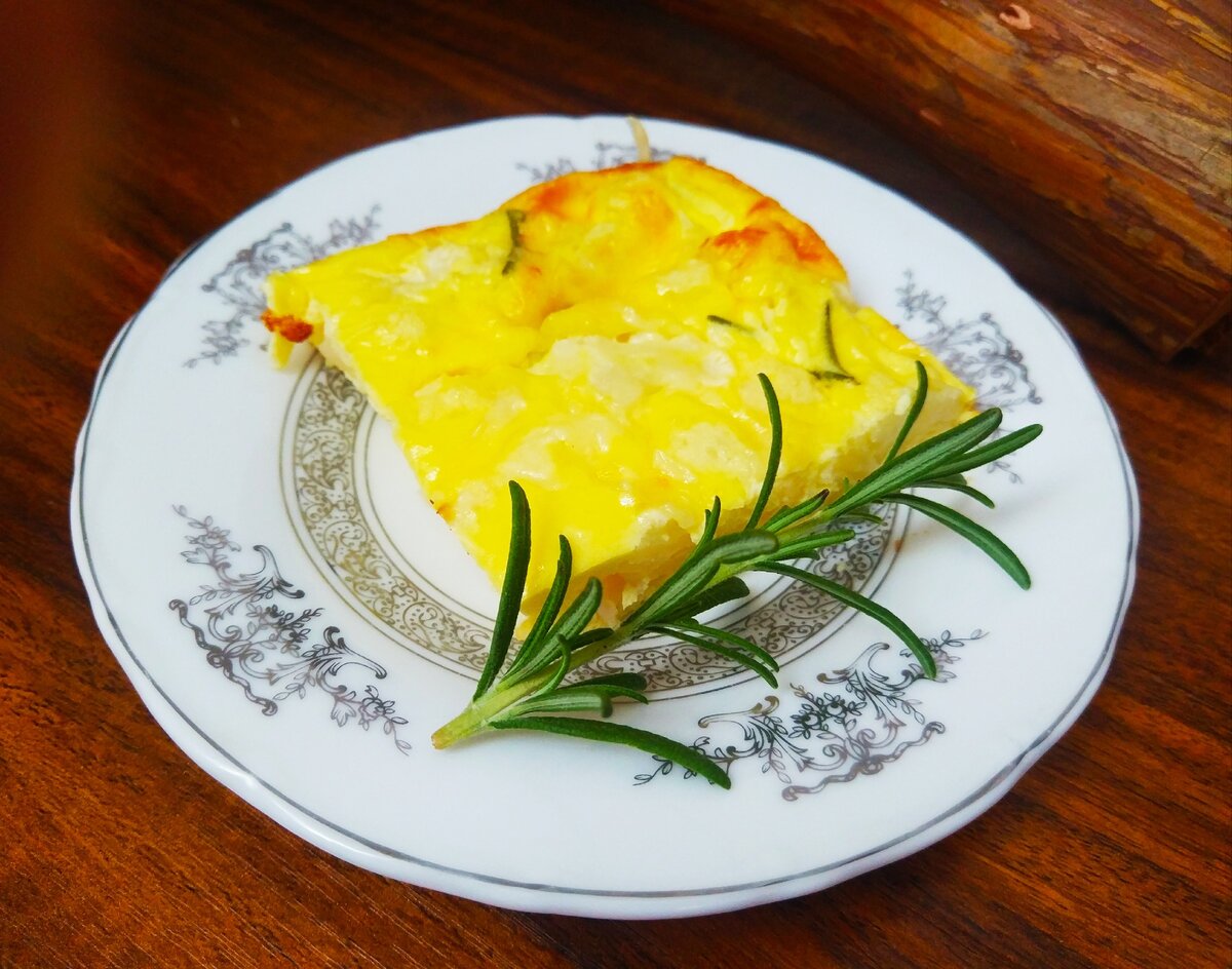 Не очень фотогеничная запеканка, зато вкусная 