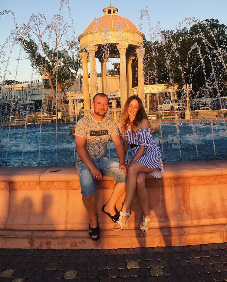 Фонтан на набережной Кабардинки