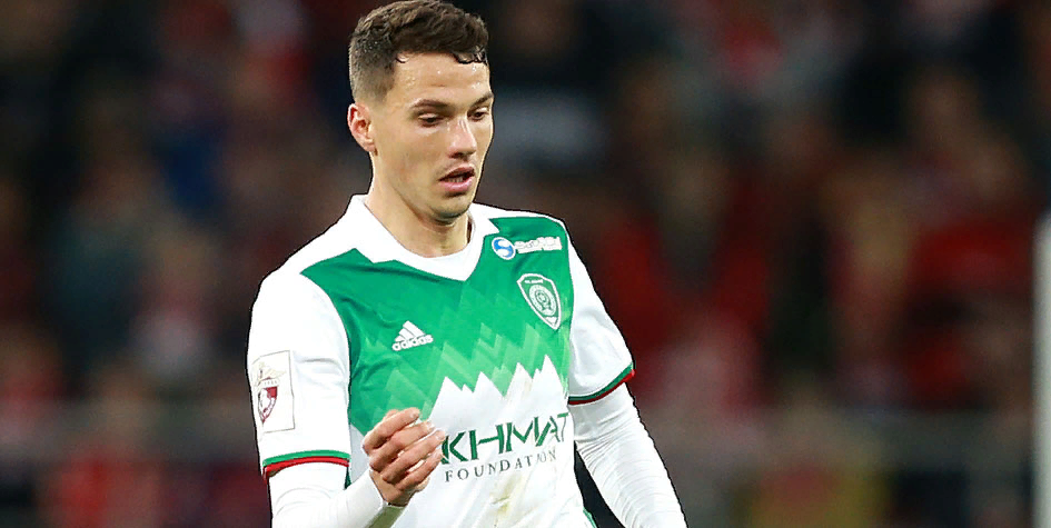 Антон Швец, полузащитник ФК "Ахмат"