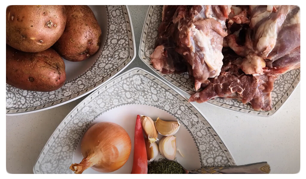 Весь набор ингредиентов на фото! 