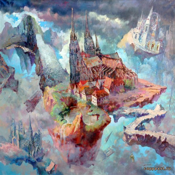 Картина художника Игоря Маркова http://www.cult-and-art.net/art/106155-srednevekovye_stilizacii_igorja_zharkova