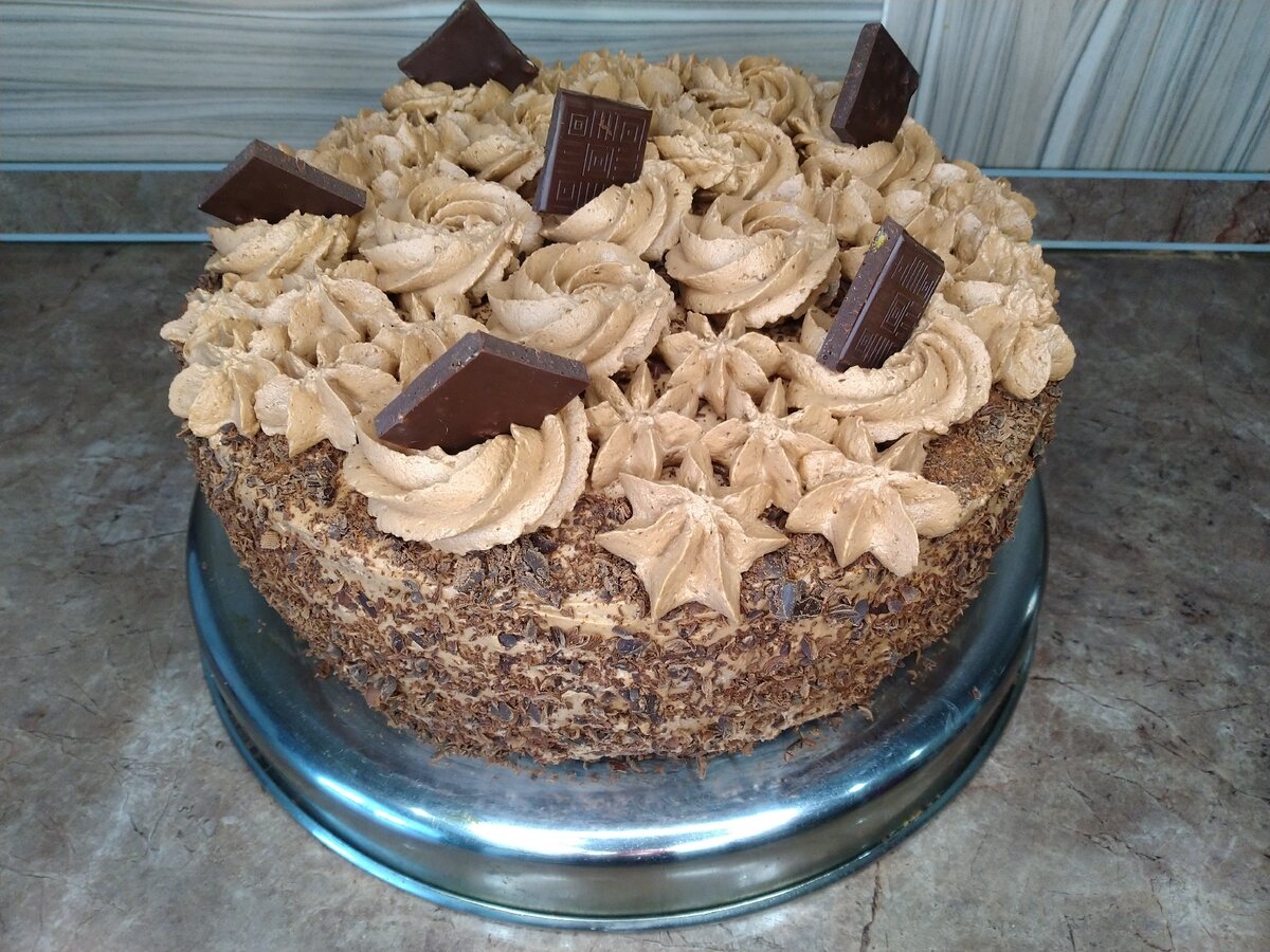 Шоколадно-апельсиновый торт  