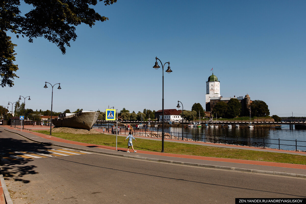 Проинспектировал новую набережную в Выборге. Наконец-то в городе начались  перемены к лучшему | Путешествия и всего по чуть-чуть | Дзен