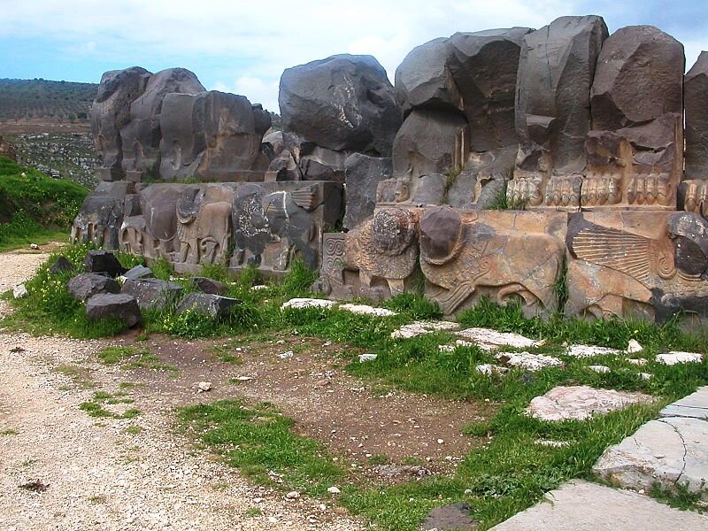 Айн-Дара до бомбардировки.