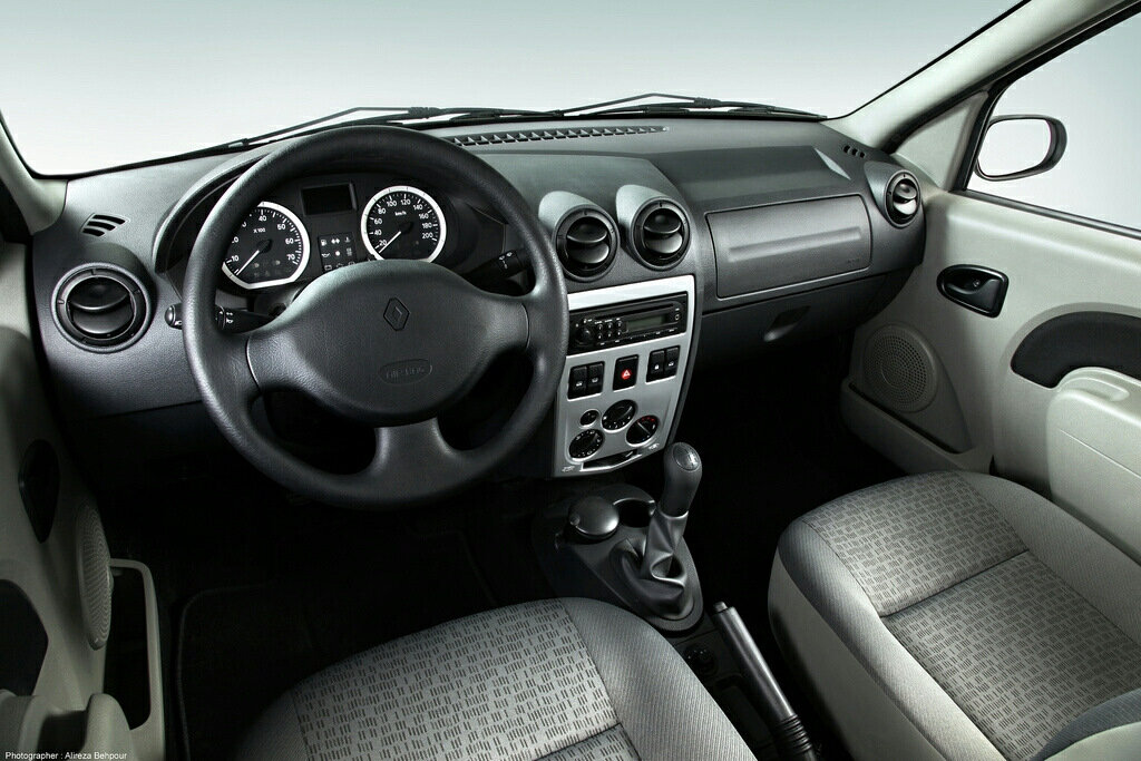 Источник: Яндекс картинки. Renault Logan, интерьер.