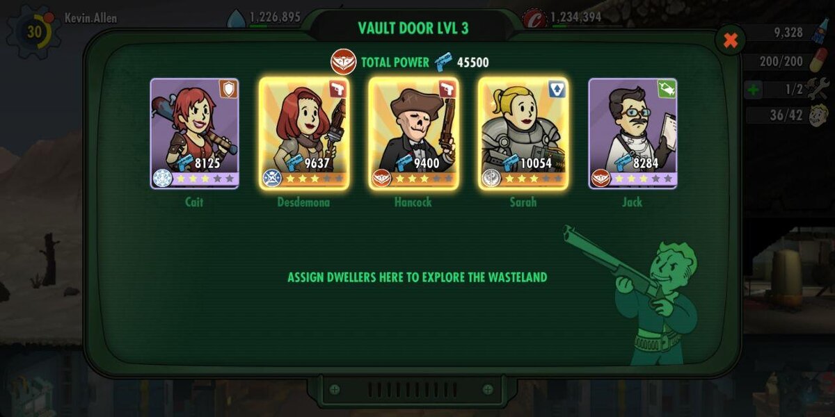 К двери бункера попадают лучшие из лучших. Их задача - ходить на Пустоши.