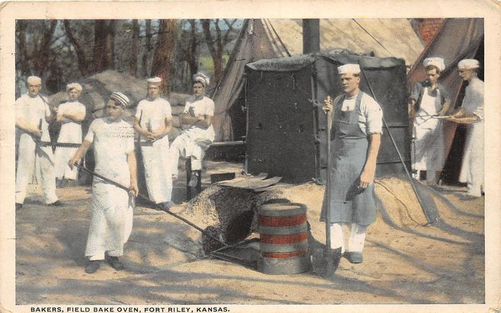 Повара военного лагеря, 1918 год