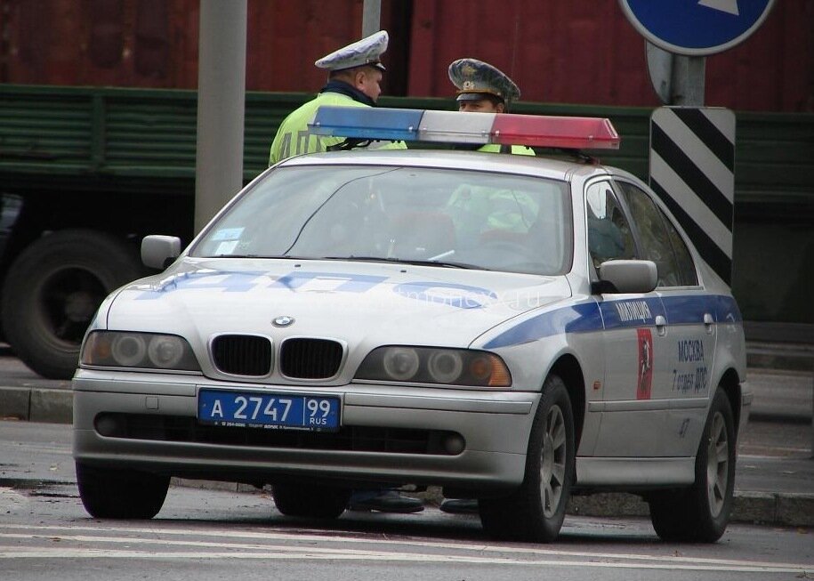 BMW 5 E39 на страже порядка