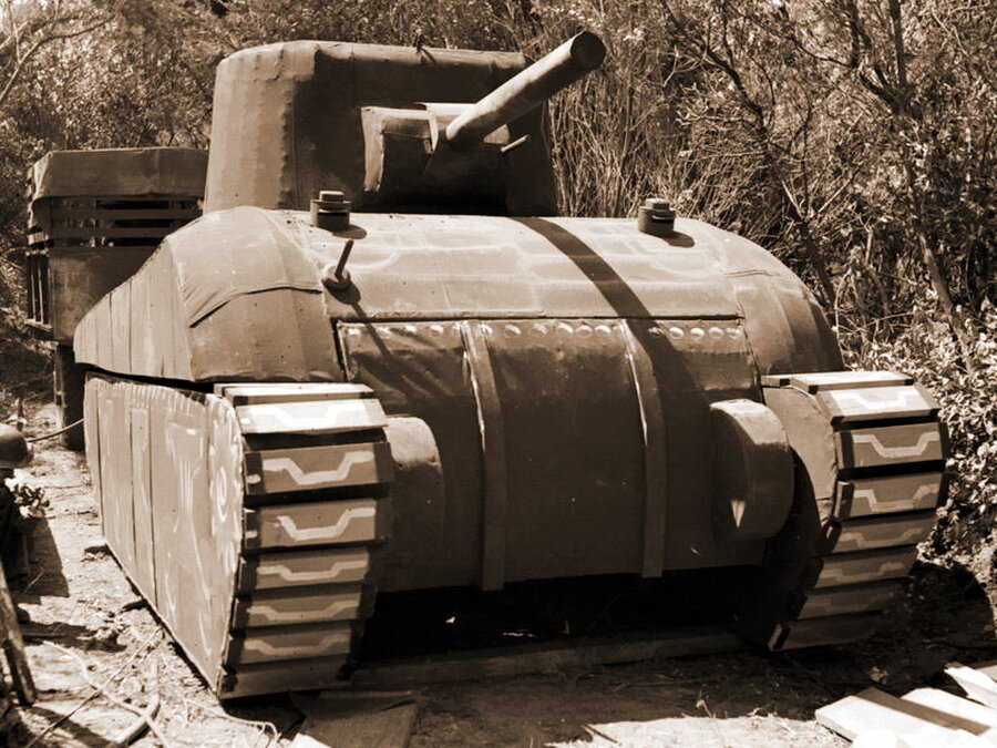 Американский деревянный танк