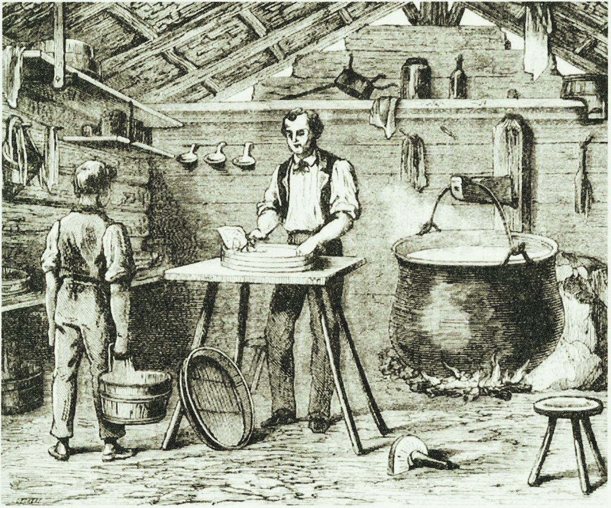 Сыроварни в России 19 век